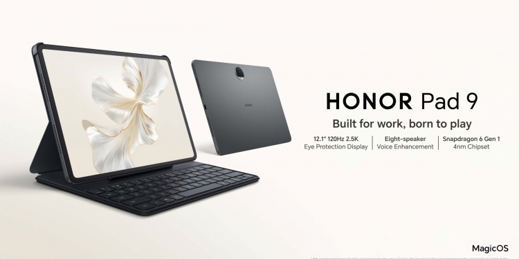 [MWC 2024] Honor Pad 9, tablet besar 12.1-inci dengan 8 speaker