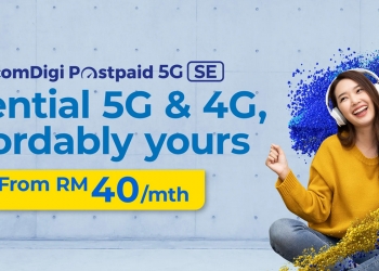 CelcomDigi Postpaid 5G SE tiba diam-diam, pascabayar termurah dari RM40/bulan