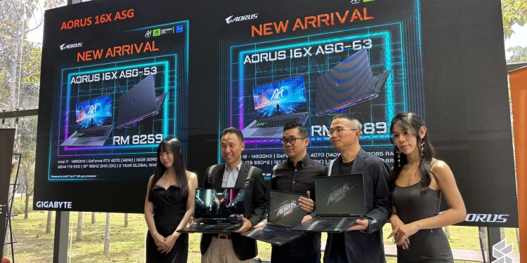 Gigabyte AORUS 17X dilancar, hadir dengan  Intel Core i9-14900HX dan RTX 4080