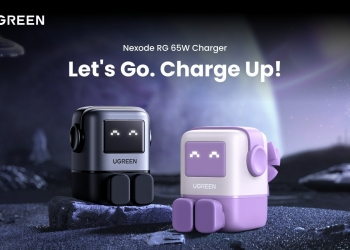 Pengecas comel Ugreen Nexode RG mampu cas Macbook Air sehingga 51% dalam 30 minit