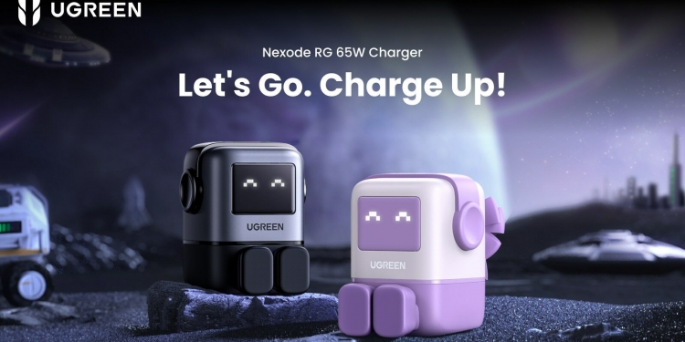 Pengecas comel Ugreen Nexode RG mampu cas Macbook Air sehingga 51% dalam 30 minit