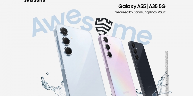 Galaxy A35 dan Galaxy A55 akan dilancar di Malaysia minggu ini, dijangka lebih mahal