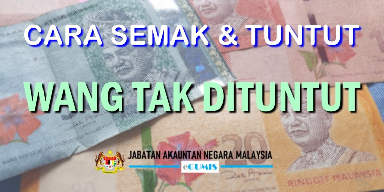 Cara tuntut Wang Tak Dituntut online, ada RM11.7 bilion wang terkumpul boleh dituntut