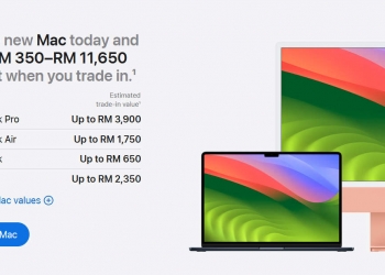 Apple Malaysia kini tawar program tukar beli iPhone, iPad, dan Mac