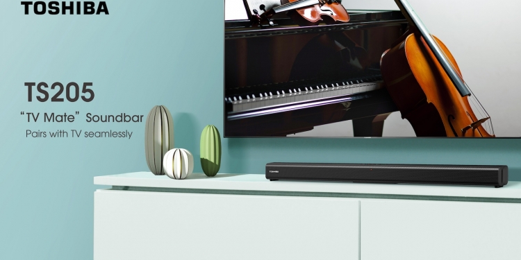Toshiba TS205 TV Mate Soundbar dengan speaker 60W dilancar pada RM399