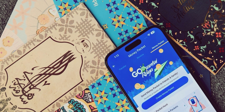 Duit raya digital? Jadi kreatif dan guna dua cara ini