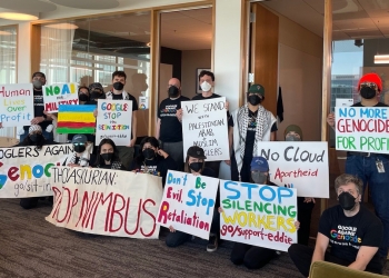 Google pecat 28 pekerja yang berdemo membantah kontrak dengan kerajaan Israel