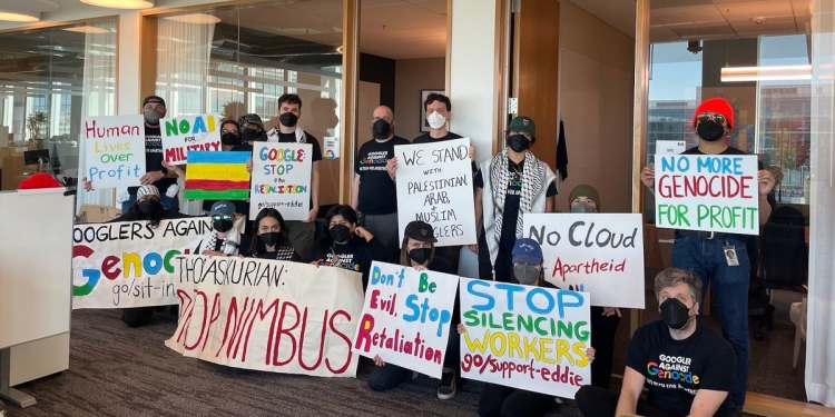 Google pecat 28 pekerja yang berdemo membantah kontrak dengan kerajaan Israel