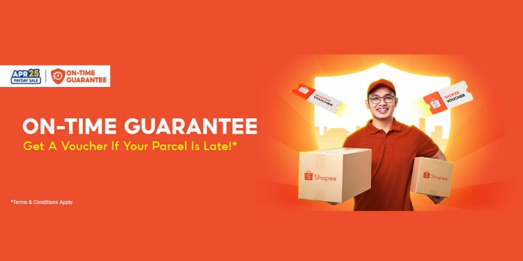 On-Time Guarantee: Anda dapat baucar tunai kalau pesanan Shopee lewat tiba