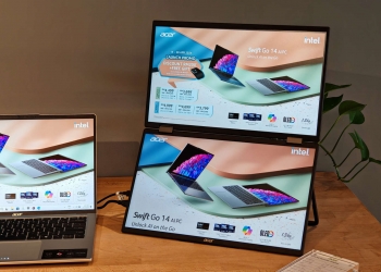 Acer PD163Q: Monitor dwiskrin boleh lipat gandakan produktiviti