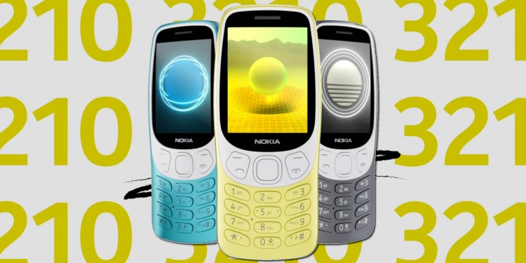 Telefon lagenda Nokia 3210 kembali, untuk mereka yang tidak mahu dihubungi