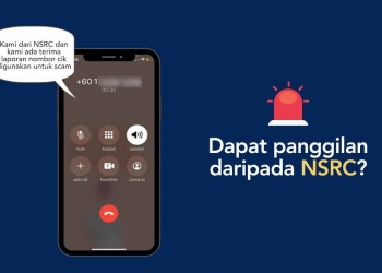 Jangan kena SCAM dengan pegawai NSRC palsu
