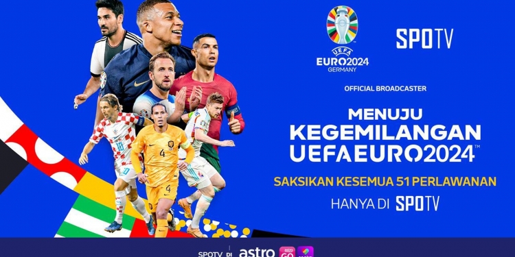 Anda boleh tonton semua 51 perlawanan Euro 2024 di Astro, Sooka dan NJOI