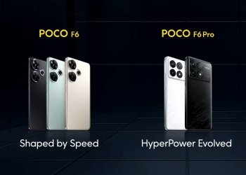Poco F6 & Poco F6 Pro dilancar dengan prestasi sangat tinggi, storan hingga 1TB