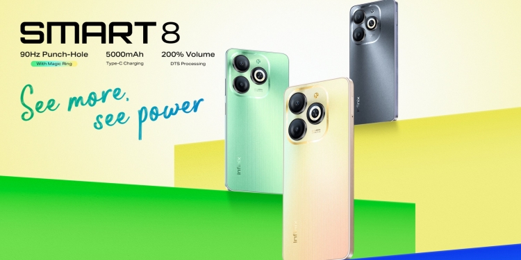 Infinix Smart 8, telefon paling murah boleh beli kalau bajet anda sedikit
