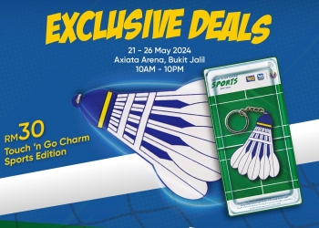 TNG Charm Sport Edition bulu tangkis buat pencinta badminton dilancar