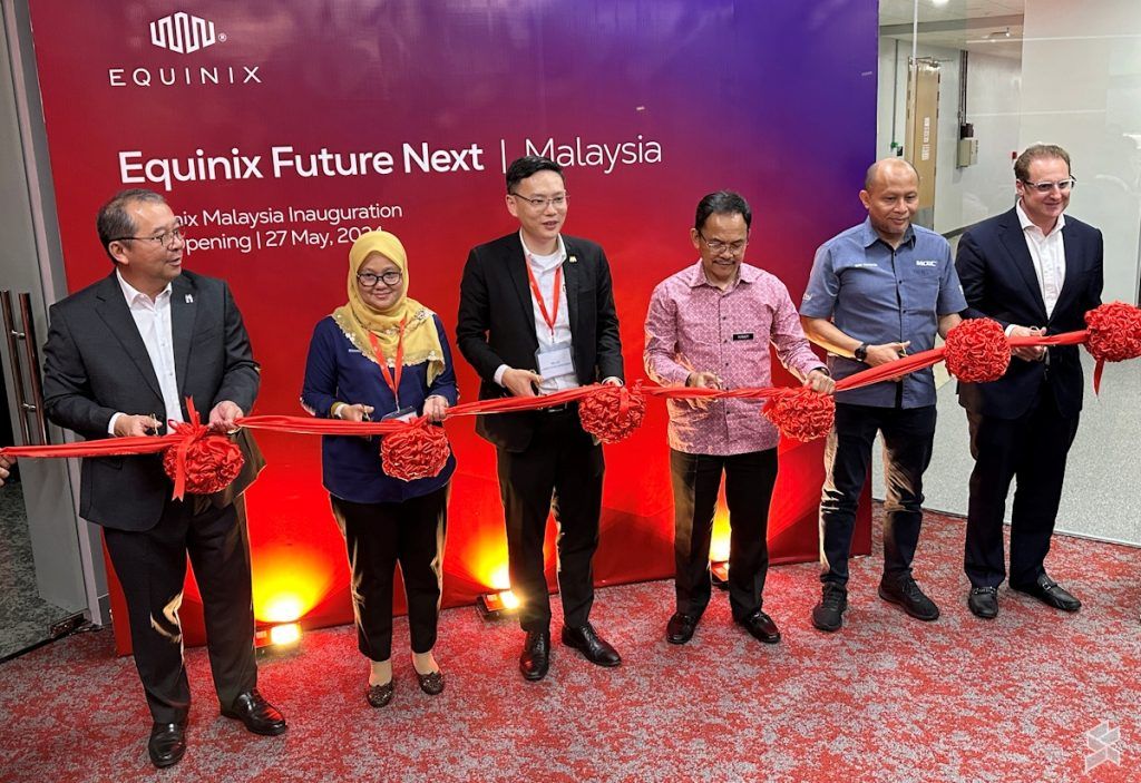 Majlis pelancaran Equinix JH1