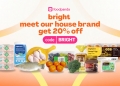 FoodPanda perkenal Bright, jenama runcit sendiri dengan produk segar, basah dan kering