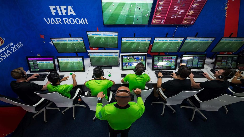 Contoh bilik VAR di kejohanan FIFA