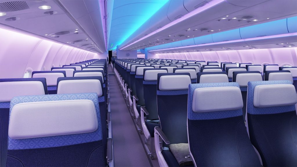 Malaysia Airlines A330neo, kerusi Economy Class
