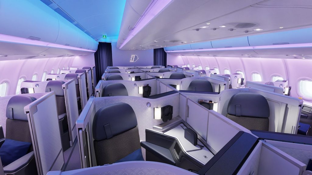 Malaysia Airlines A330neo, kerusi Business Class