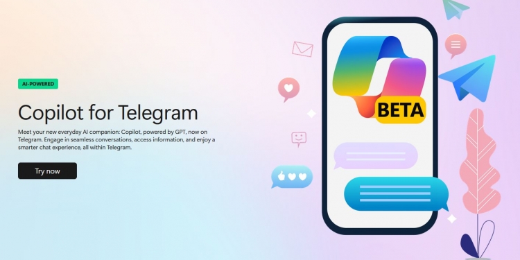 Microsoft Copilot kini di Telegram