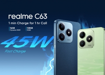 Realme C63 dilancar, telefon termurah dengan pengecas 45W di Malaysia