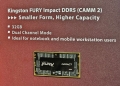 Kingston peraga modul RAM CAMM2 baharu, siap sedia untuk berhijrah daripada SO-DIMM