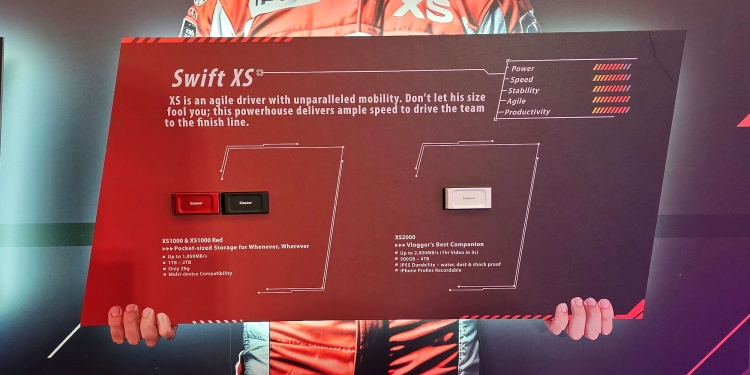 SSD Kingston XS1000 terpantas ini tampil dengan rona baharu