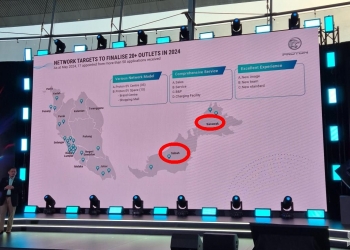 Proton minta maaf, salah label dalam peta semasa pelancaran Proton e.Mas