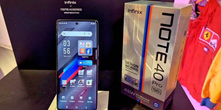 Siri Infinix Note 40 Racing Edition dilancar, harga sama murah dengan edisi biasa
