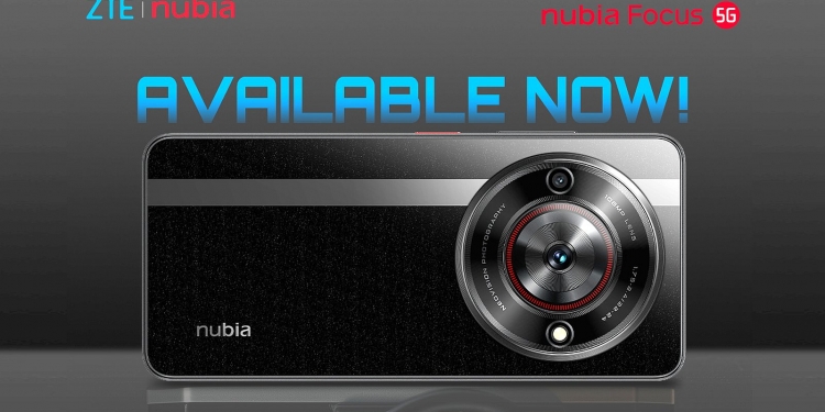 Nubia Focus 5G, telefon 5G termurah ZTE dengan kamera 108MP NeoVision AI