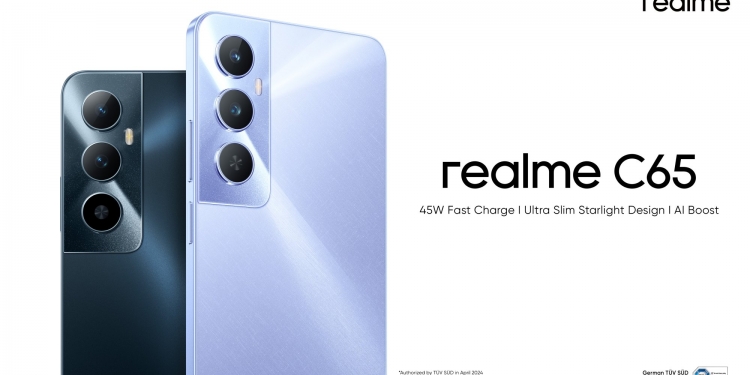 Realme C65 akan dilancar sebagai telefon murah mirip Samsung Galaxy S21