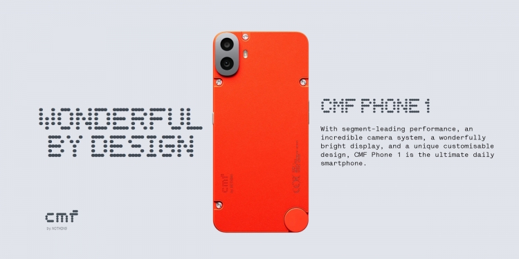 CMF Phone 1, telefon termurah Nothing dengan penutup belakang boleh tukar ganti
