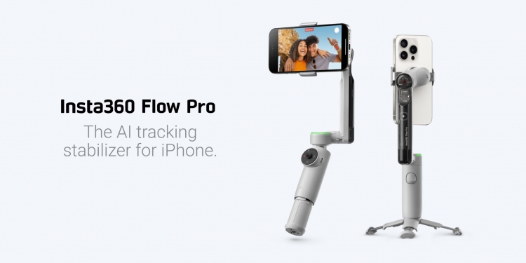 Insta360 Flow Pro, gimbal telefon pertama dunia dengan Apple DockKit