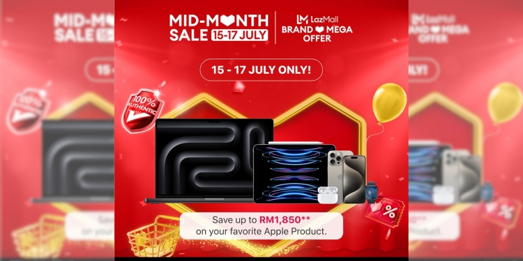 Jualan Switch x Lazada, iPhone 15 diskaun RM1110, iPhone 11 dari RM1530, MacBook Air diskaun RM1850 & banyak lagi