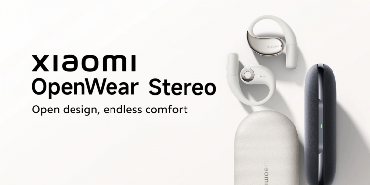 Xiaomi OpenWear Stereo, fon putik terbuka dengan anti-kebocoran bunyi