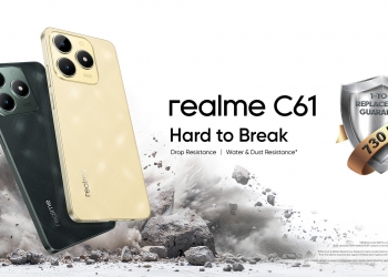 Realme C61 akan dilancar sebagai telefon murah, tahan lasak dan dijamin 2-tahun?