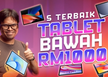 5 Terbaik: Tablet murah bajet RM1,000, cukup berkuasa untuk digunakan lama (2024)