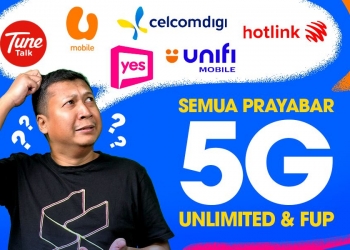 Prabayar 5G termurah Malaysia dengan Internet tanpa had 2024