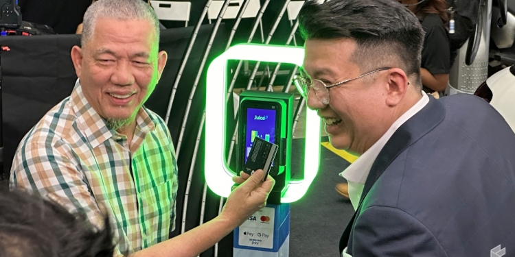 JuiceUp lancar sistem pembayaran kad di pengecas EV Cucuk, TNB Electron dan JusEV