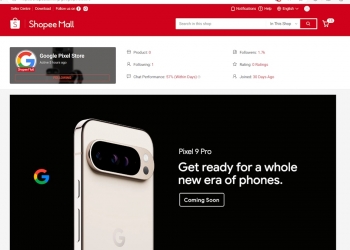 Google Pixel 9 akan dijual di Lazada dan Shopee