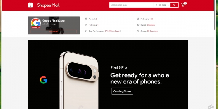 Google Pixel 9 akan dijual di Lazada dan Shopee