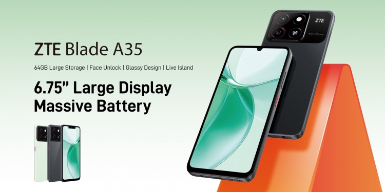 ZTE Blade A35, telefon Android yang sangat murah dijual di Malaysia
