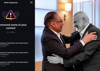 Meta minta maaf, status Facebook PMX menghormati Ismail Haniyeh dikembalikan