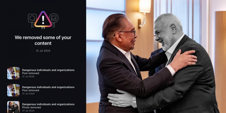 Meta minta maaf, status Facebook PMX menghormati Ismail Haniyeh dikembalikan