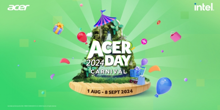 Acer Day 2024: Promosi tanpa had untuk pelbagai produk Acer, bermula serendah RM1.99!