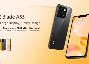 ZTE Blade A55, ada storan besar dan pengimbas capjari di bawah RM400