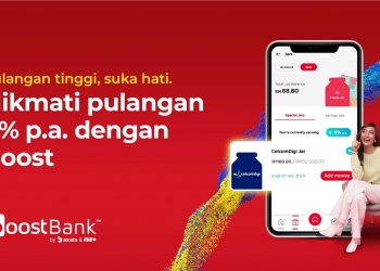 Boost Bank permudah cara nikmati faedah 4% p.a, CelcomDigi rakan niaga terbaru
