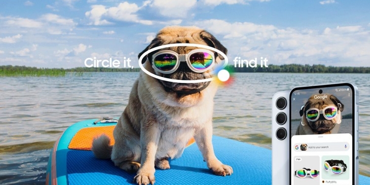 Circle to Search diperluas ke siri Samsung Galaxy A dan Tab S9 FE